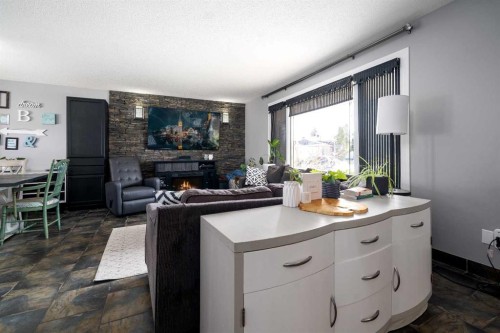 88 Cypress Way Se, Medicine Hat, AB - Indoor With Fireplace
