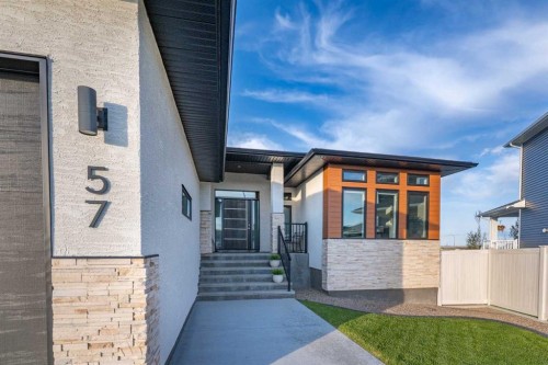57 Hamptons Gate Se, Medicine Hat, AB - Outdoor With Facade