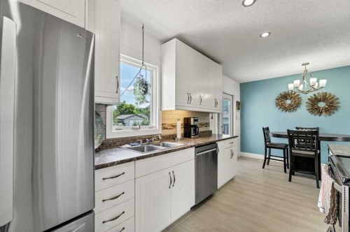 6 5 Street Ne, Redcliff, AB - Indoor Photo Showing Kitchen With Double Sink