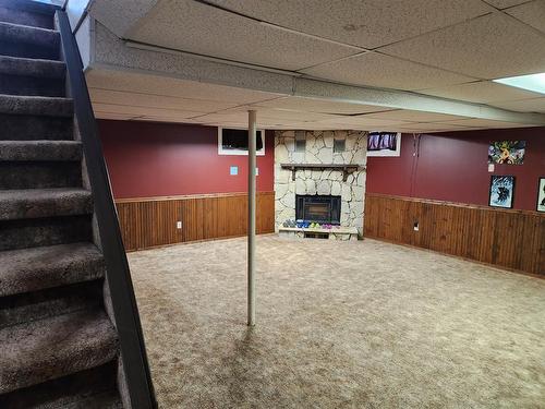 23 Centenial Crescent, Swan Hills, AB - Indoor Photo Showing Basement