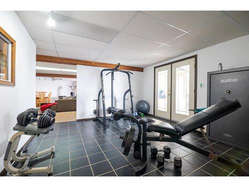 73 Nielsen Drive, Island Lake, AB - Indoor Photo Showing Gym Room