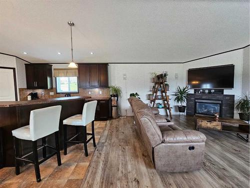 106, 590079 Range Road 113, Rural Woodlands County, AB - Indoor With Fireplace