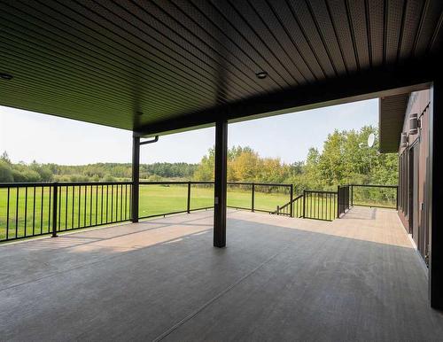 655059 Highway 813, Rural Athabasca County, AB - Outdoor With Deck Patio Veranda With Exterior