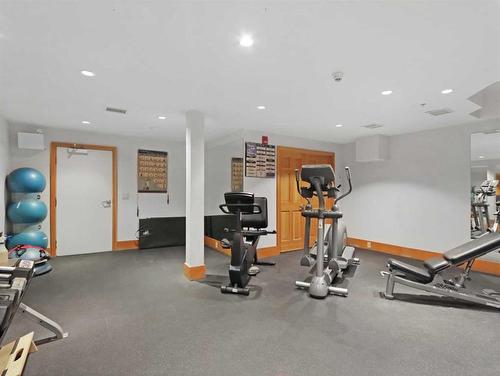 304-505 Spring Creek Drive, Canmore, AB - Indoor Photo Showing Gym Room