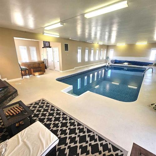 18318 Township Road 534A, Rural Yellowhead County, AB - Indoor Photo Showing Other Room With In Ground Pool
