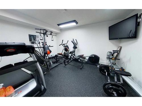 54001 Range Road 162, Rural Yellowhead County, AB - Indoor Photo Showing Gym Room