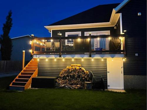 6706 40A Avenue, Stettler, AB - Outdoor With Deck Patio Veranda