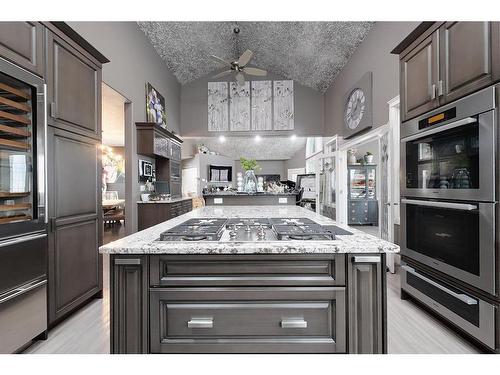73080 Southshore Drive, Widewater, AB - Indoor Photo Showing Kitchen With Upgraded Kitchen