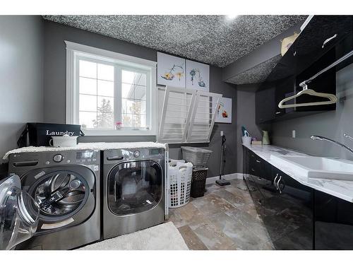 73080 Southshore Drive, Widewater, AB - Indoor Photo Showing Laundry Room
