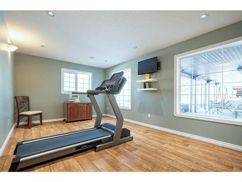 590083 Range Road 114, Rural Woodlands County, AB - Indoor Photo Showing Gym Room