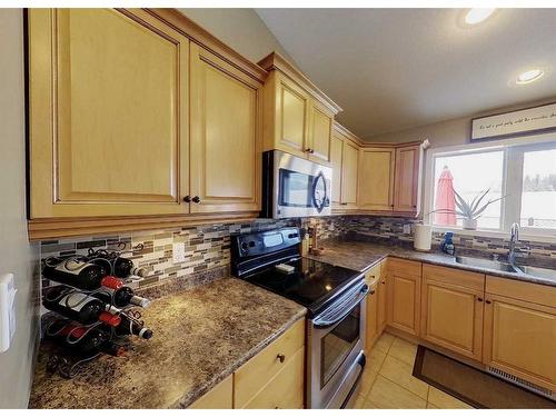 4108 18 Ave, Edson, AB - Indoor Photo Showing Kitchen With Double Sink