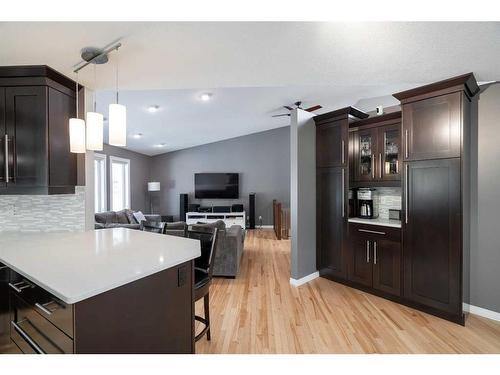 34 Ravine Drive, Whitecourt, AB - Indoor Photo Showing Kitchen With Upgraded Kitchen