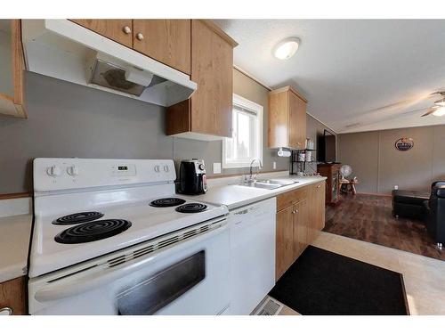 2295 Waskway Drive, Wabasca, AB - Indoor Photo Showing Kitchen With Double Sink