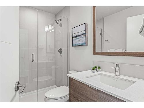 204I-209 Stewart Creek Rise, Canmore, AB - Indoor Photo Showing Bathroom