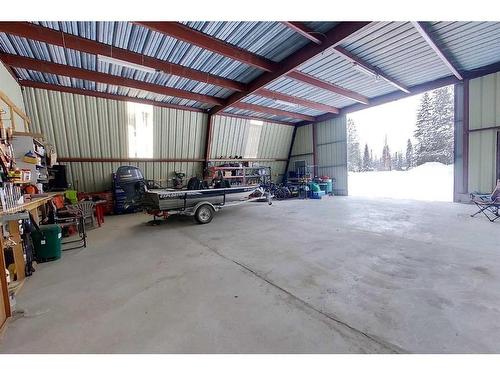16007B Township Road 532A, Rural Yellowhead County, AB - Indoor Photo Showing Garage