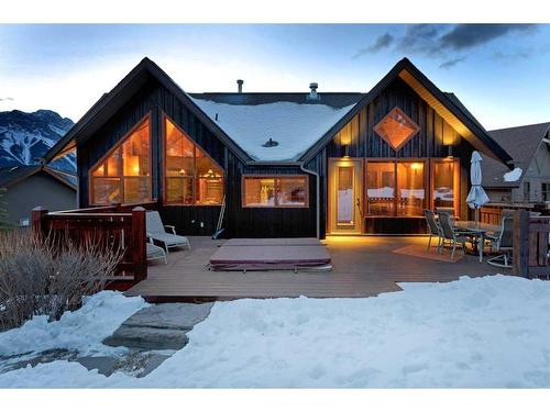 220 Eagle Point, Canmore, AB - Outdoor With Deck Patio Veranda
