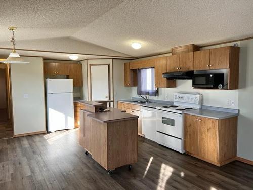246 Mawdsley Crescent, Grande Cache, AB - Indoor Photo Showing Kitchen With Double Sink
