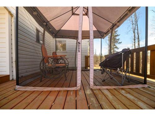 17 Paradise Valley, Rural Athabasca County, AB - Outdoor With Deck Patio Veranda With Exterior