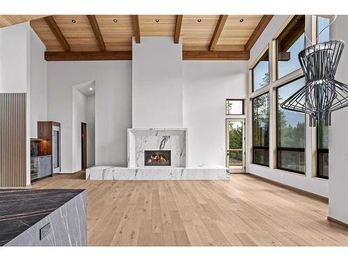 509 Stewart Creek Close, Canmore, AB - Indoor With Fireplace