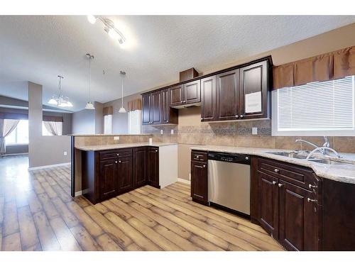 4320 Caribou Crescent, Wabasca, AB - Indoor Photo Showing Kitchen With Double Sink