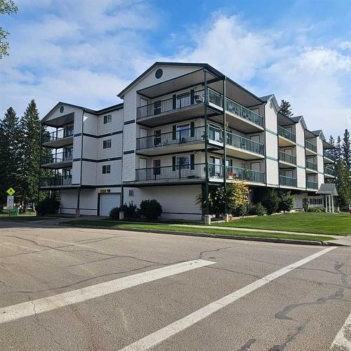 202-777 48 Street, Edson, AB - Outdoor With Balcony With Facade