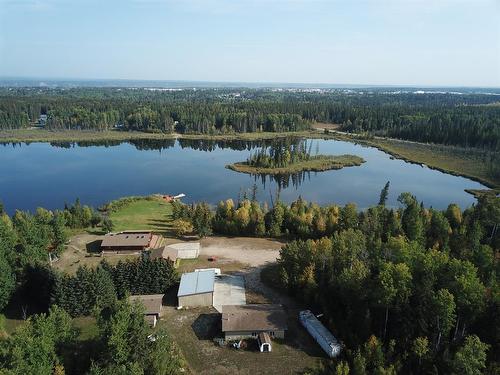 593002A Range Road 121, Rural Woodlands County, AB - Outdoor With Body Of Water With View