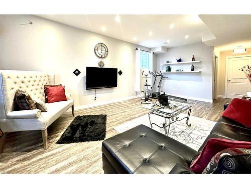 50 Spruce Road, Whitecourt, AB - Indoor Photo Showing Living Room