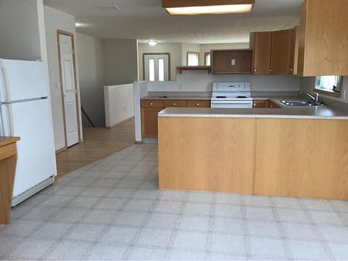 Unit 6-4920 53 Avenue, Whitecourt, AB - Indoor Photo Showing Kitchen With Double Sink