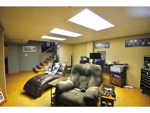 215 Tocher Avenue, Hinton, AB - Indoor Photo Showing Basement