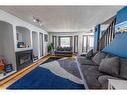 174 Hallam Drive, Hinton, AB  - Indoor Photo Showing Living Room With Fireplace 