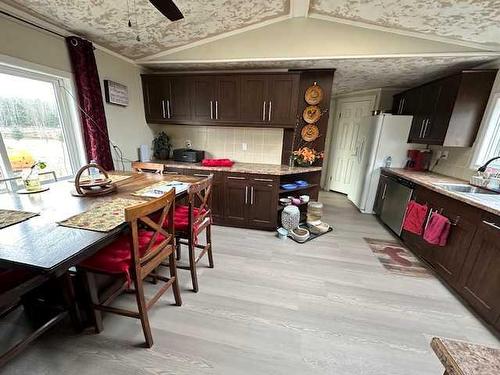 Lot 14-592026 Range Road 130, Rural Woodlands County, AB - Indoor Photo Showing Kitchen With Double Sink