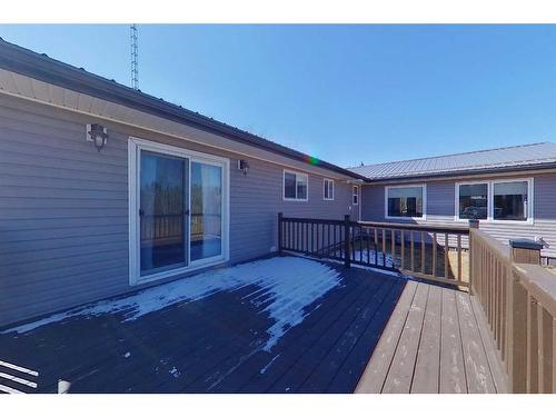 703-12051 Township Road, Smith, AB - Outdoor With Deck Patio Veranda With Exterior