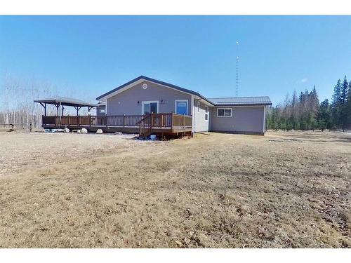 703-12051 Township Road, Smith, AB - Outdoor With Deck Patio Veranda With Exterior