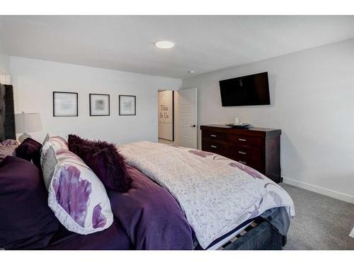 132 Precedence Hill, Cochrane, AB - Indoor Photo Showing Bedroom