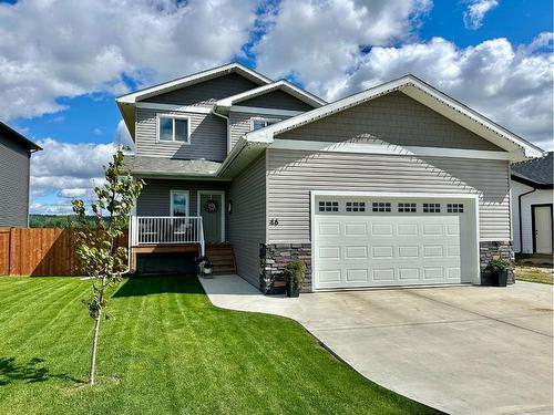 46 Riverdale Bend, Whitecourt, AB - Outdoor With Deck Patio Veranda