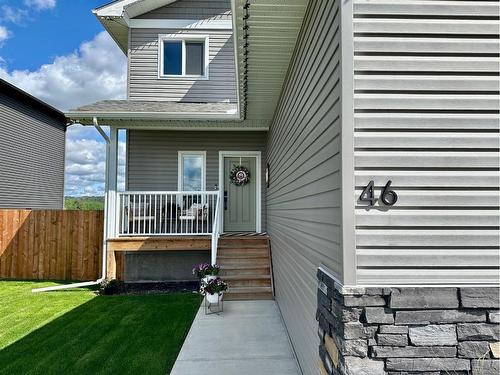 46 Riverdale Bend, Whitecourt, AB - Outdoor With Deck Patio Veranda With Exterior