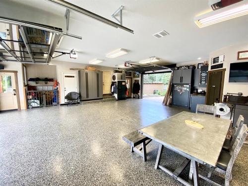 48 Ravine Drive, Whitecourt, AB - Indoor Photo Showing Garage