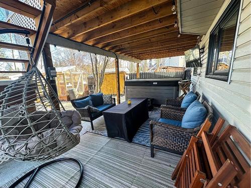 10 Park Drive, Whitecourt, AB - Outdoor With Deck Patio Veranda With Exterior