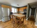 16 Centenial Crescent, Swan Hills, AB  - Indoor Photo Showing Kitchen With Stainless Steel Kitchen With Double Sink 