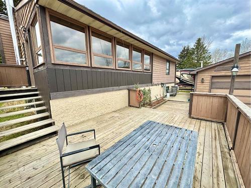 51 Harolds Hollow, Whitecourt, AB - Outdoor With Deck Patio Veranda With Exterior