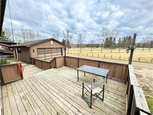 51 Harolds Hollow, Whitecourt, AB - Outdoor With Deck Patio Veranda With Exterior