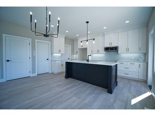 64 Pritchard Drive, Whitecourt, AB - Indoor Photo Showing Kitchen With Upgraded Kitchen
