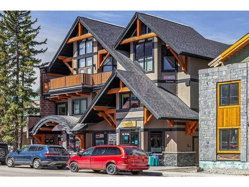 302-710 10Th Street, Canmore, AB - Outdoor With Balcony With Facade