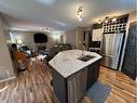 4049 Bradwell Street, Hinton, AB  - Indoor Photo Showing Kitchen With Double Sink 