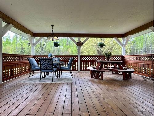 592066 Range Road 121, Rural Woodlands County, AB - Outdoor With Deck Patio Veranda With Exterior