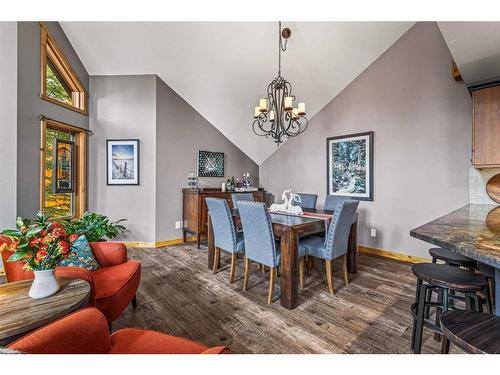 104 Silvertip Ridge, Canmore, AB - Indoor Photo Showing Dining Room