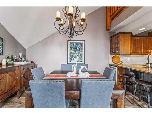 104 Silvertip Ridge, Canmore, AB - Indoor Photo Showing Dining Room