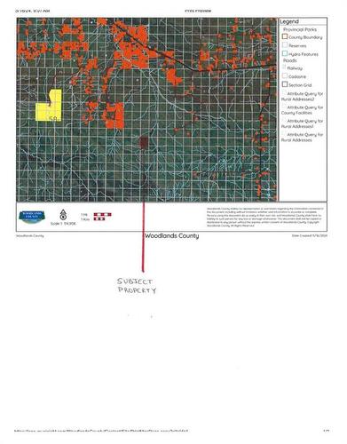 Nw-9-58-11-W5, Rural Woodlands County, AB 