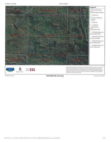 Nw-9-58-11-W5, Rural Woodlands County, AB 