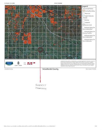 Nw-9-58-11-W5, Rural Woodlands County, AB 